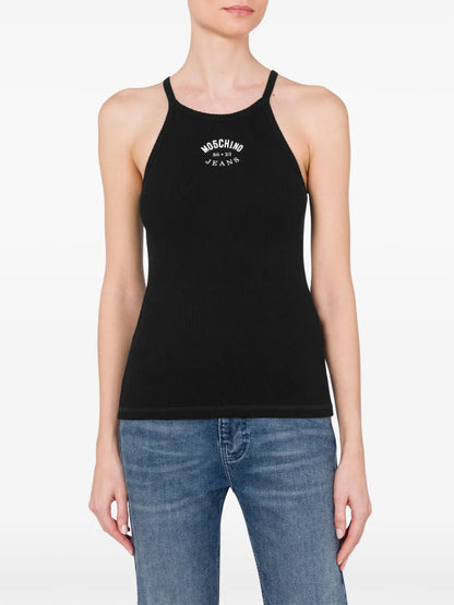 Cotton Blend Logo Tank Top