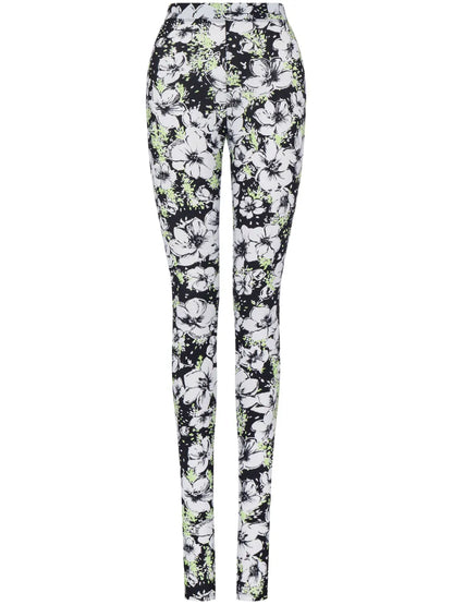 Floral-Print Leggings