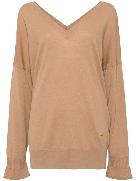V-Neck Long Sleeve Jumper