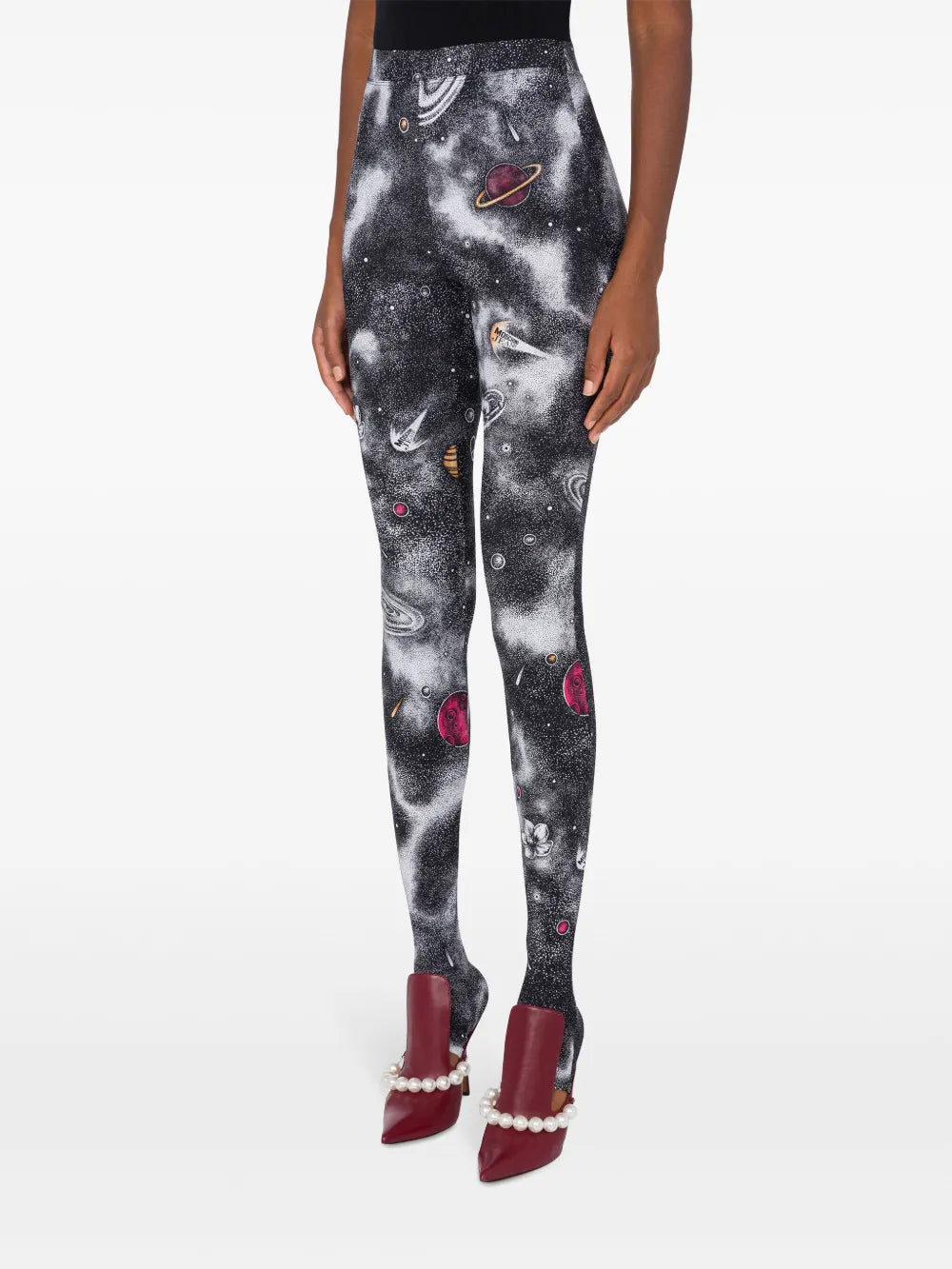 Space-Print Leggings