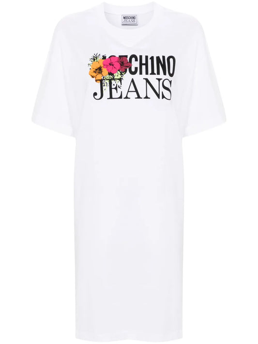 Logo-Print Dress