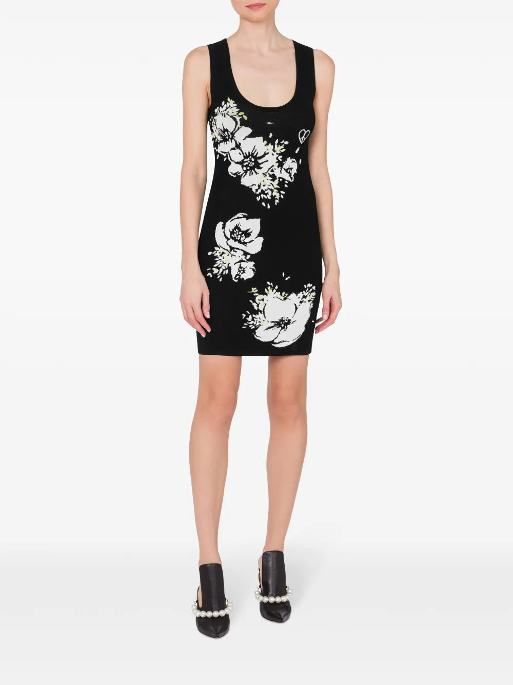 Cut-Out Knitted Dress