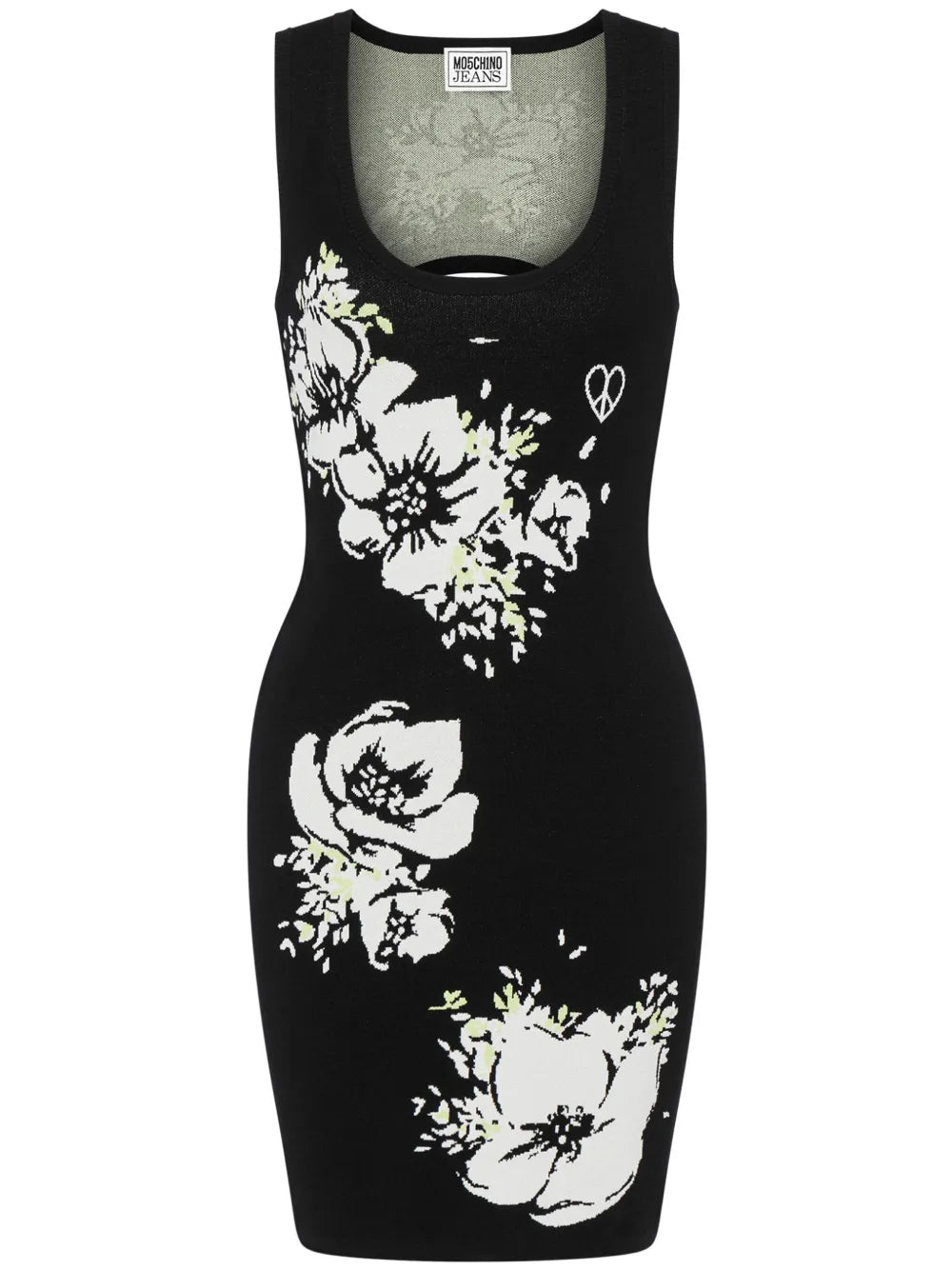 Cut-Out Knitted Dress