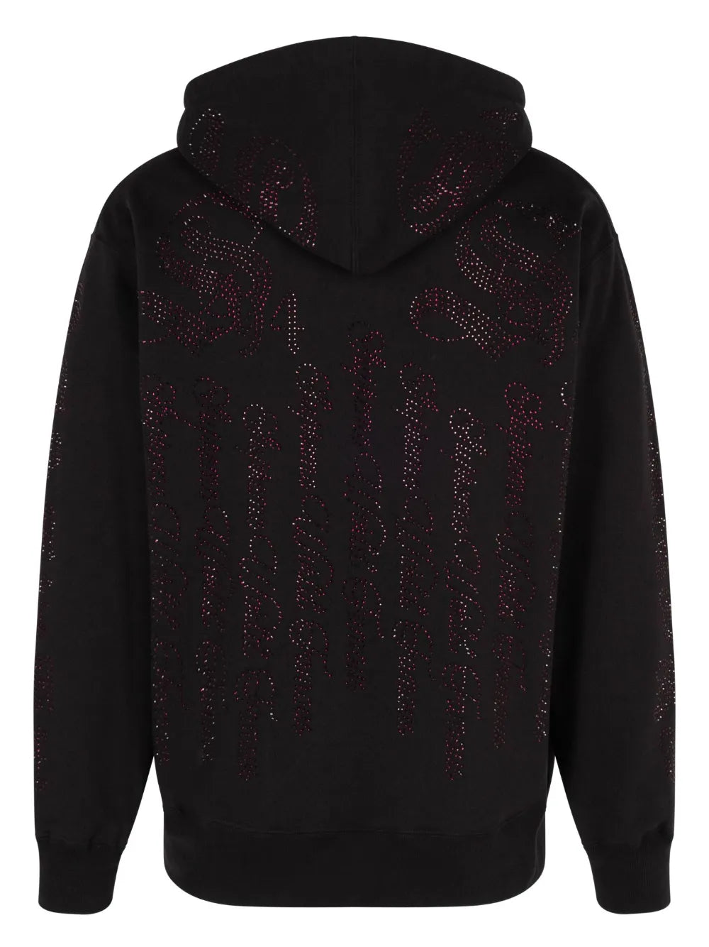 Crystal-Embellished Hoodie