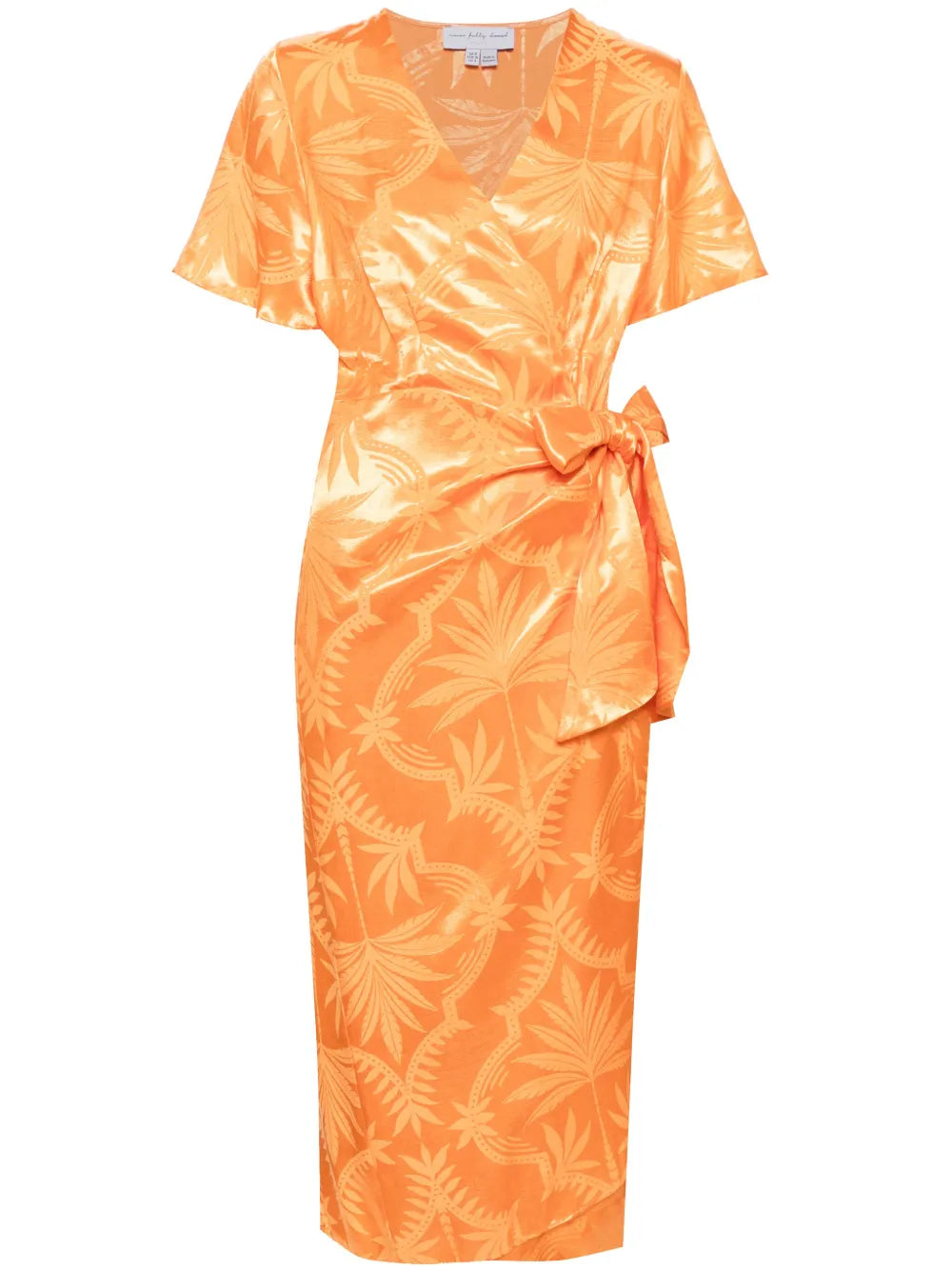 Vienna Palm Print Dress