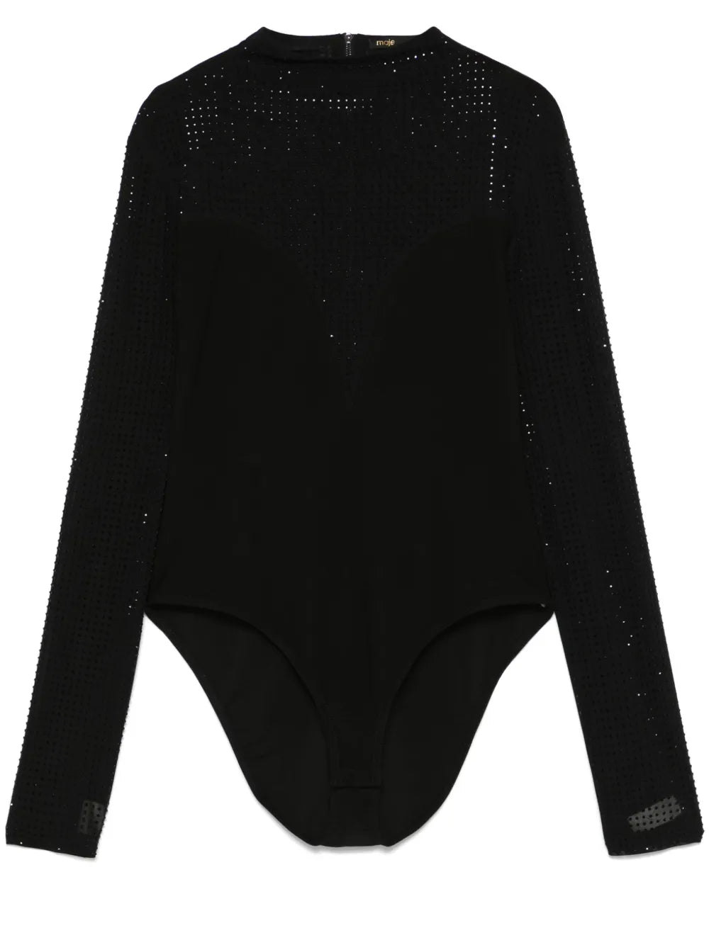 Crystal-Embellished Bodysuit