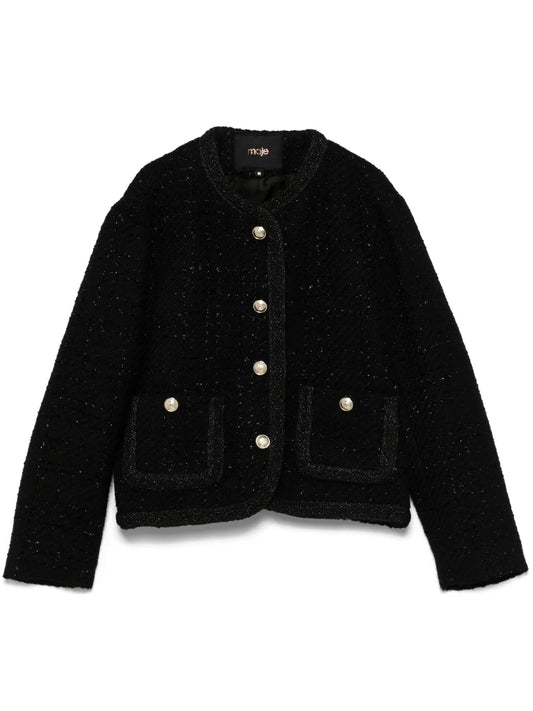 Cropped Tweed Jacket