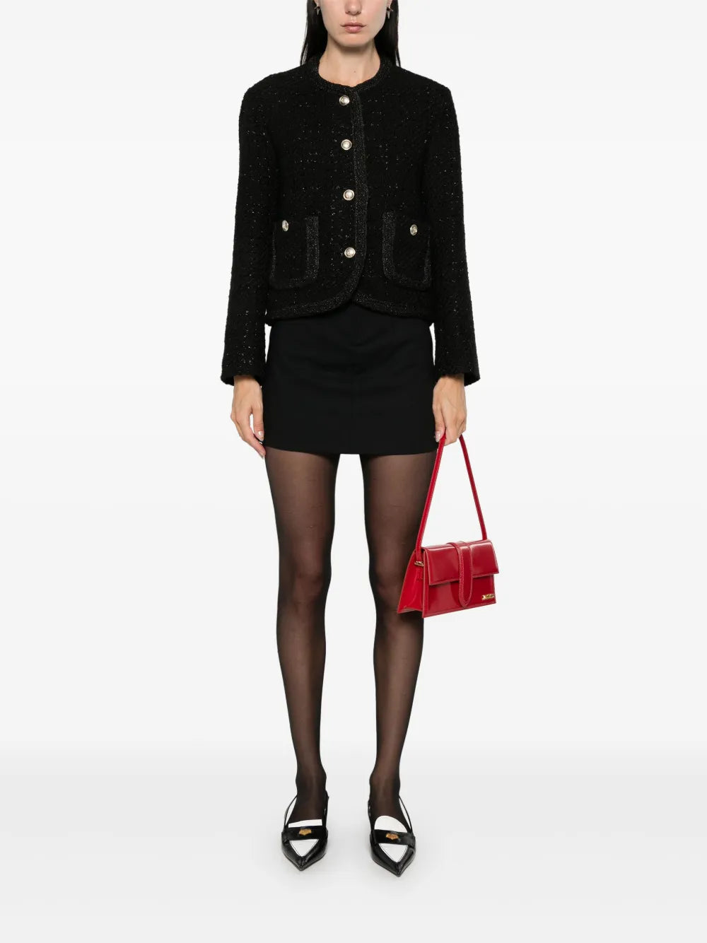 Cropped Tweed Jacket