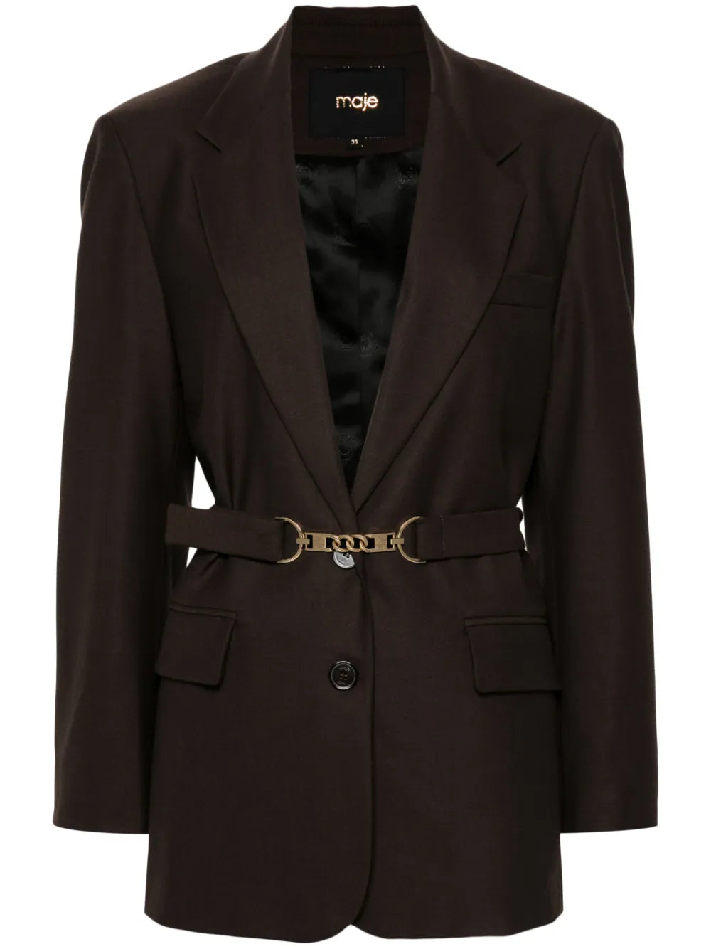 Belted Blazer