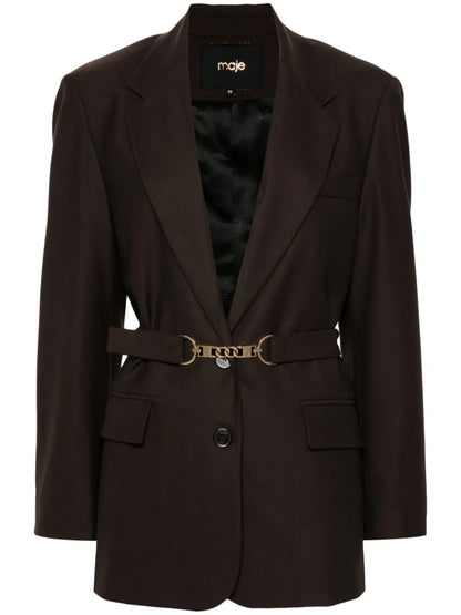 Belted Blazer