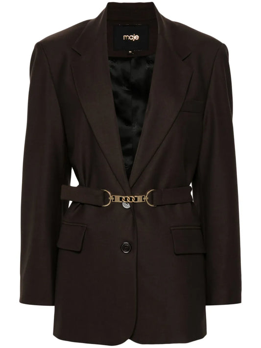 Belted Blazer