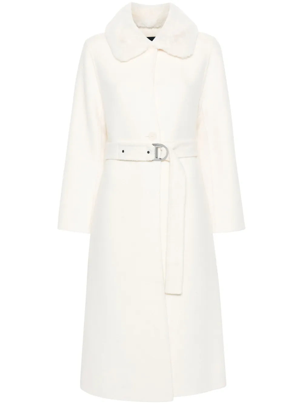 Removable-Collar Coat