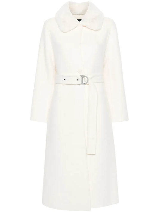 Removable-Collar Coat