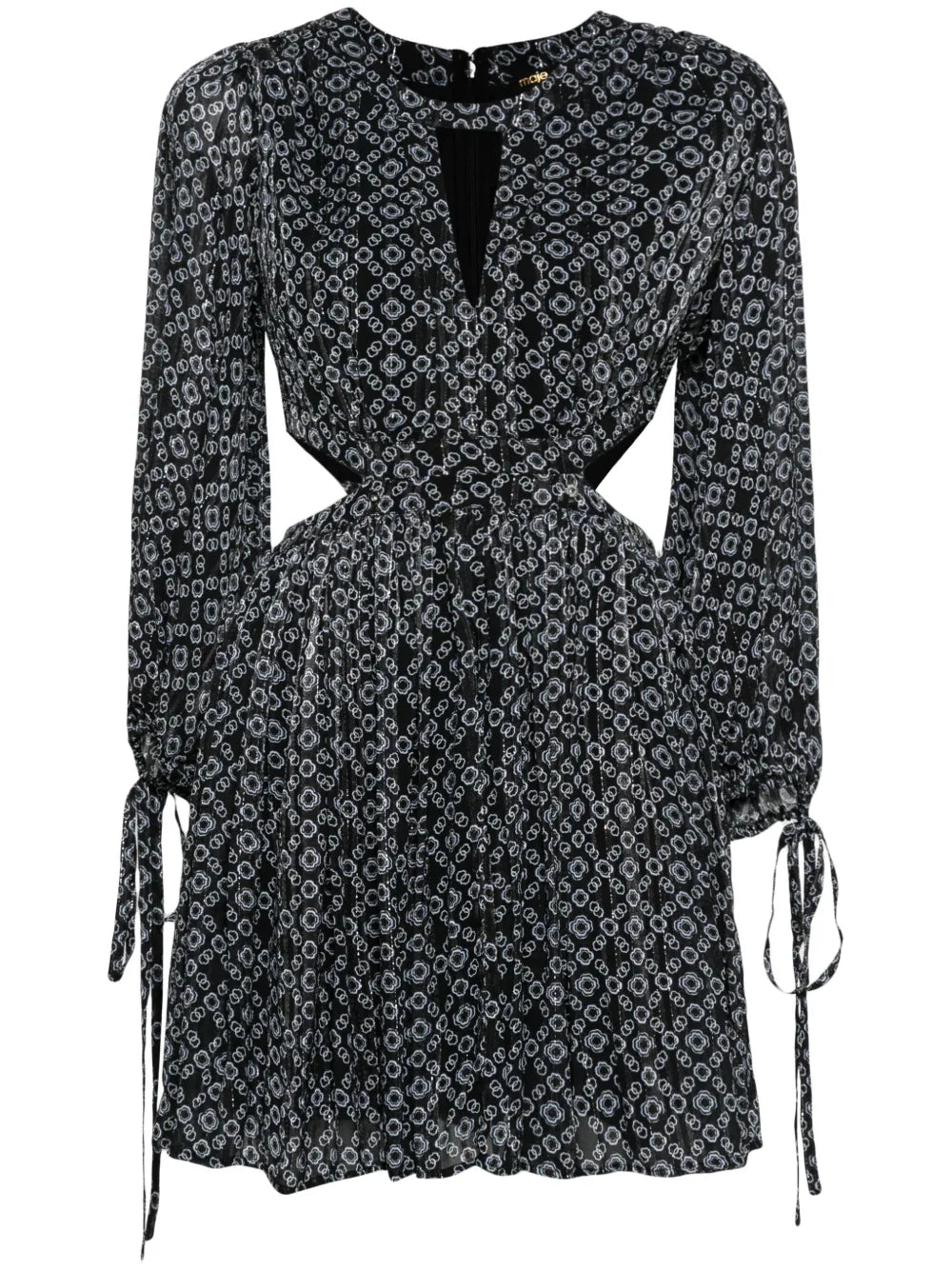 Clover-Motif Mini Dress