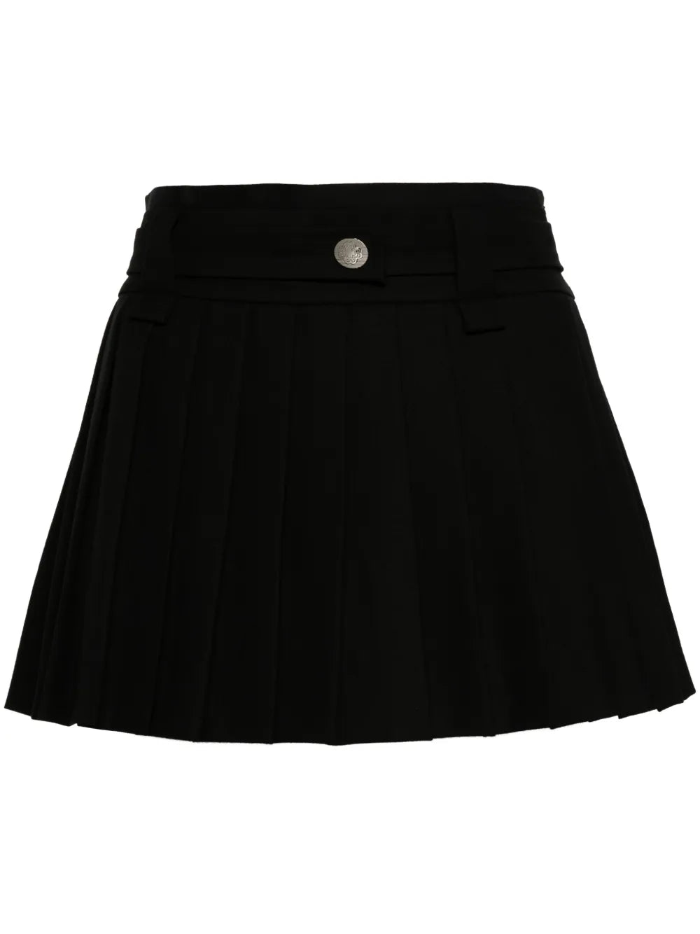 Pleated Mini Skirt