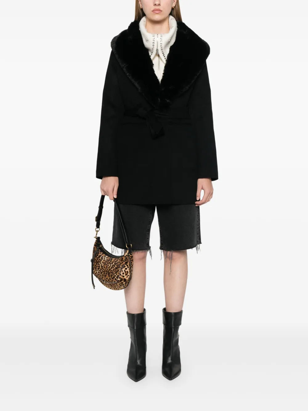 Double-Faced Midi Coat