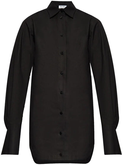 Button-Fastening Shirtdress