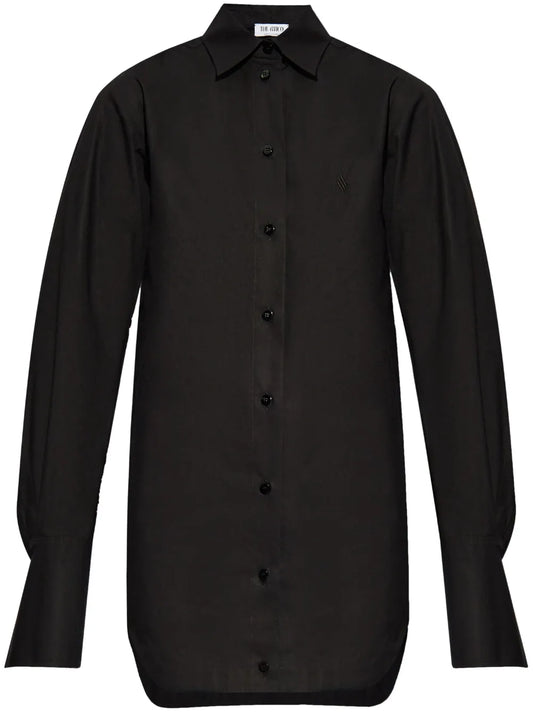Button-Fastening Shirtdress