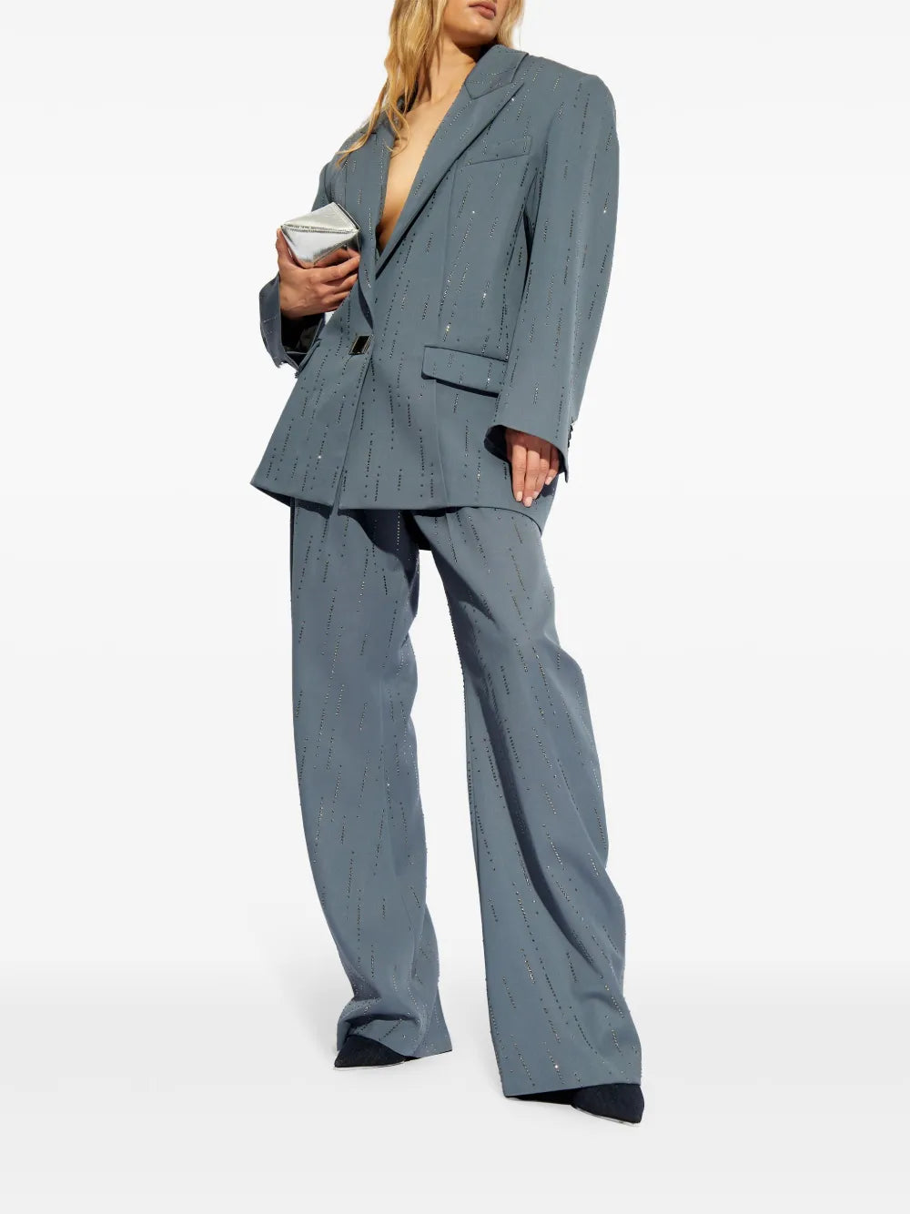 Gary Crystal-Embellished Trousers