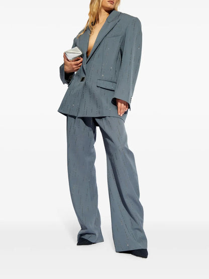 Gary Crystal-Embellished Trousers