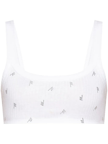 All-Over Print Logo Top