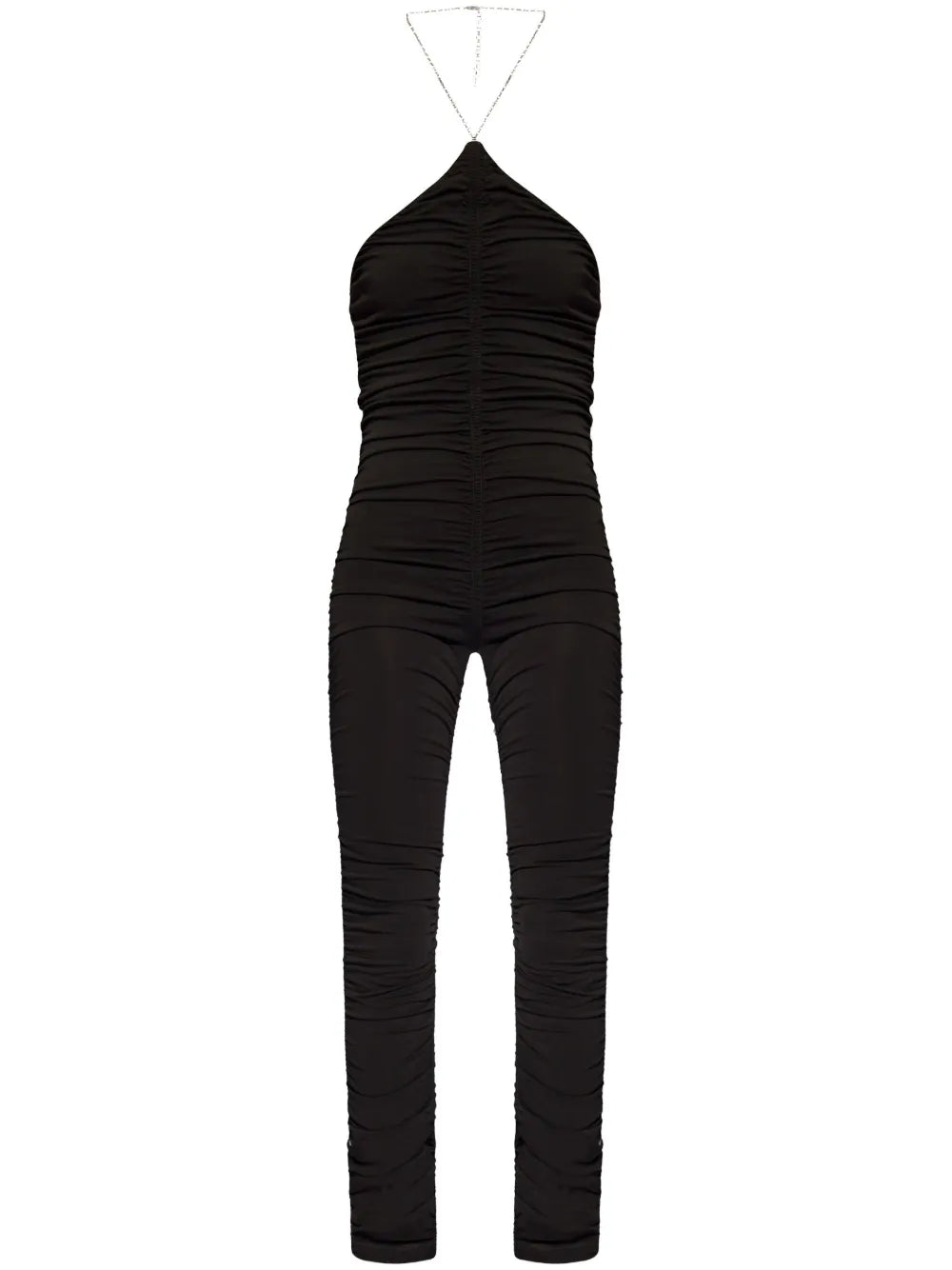Chain-Link Halterneck Jumpsuit
