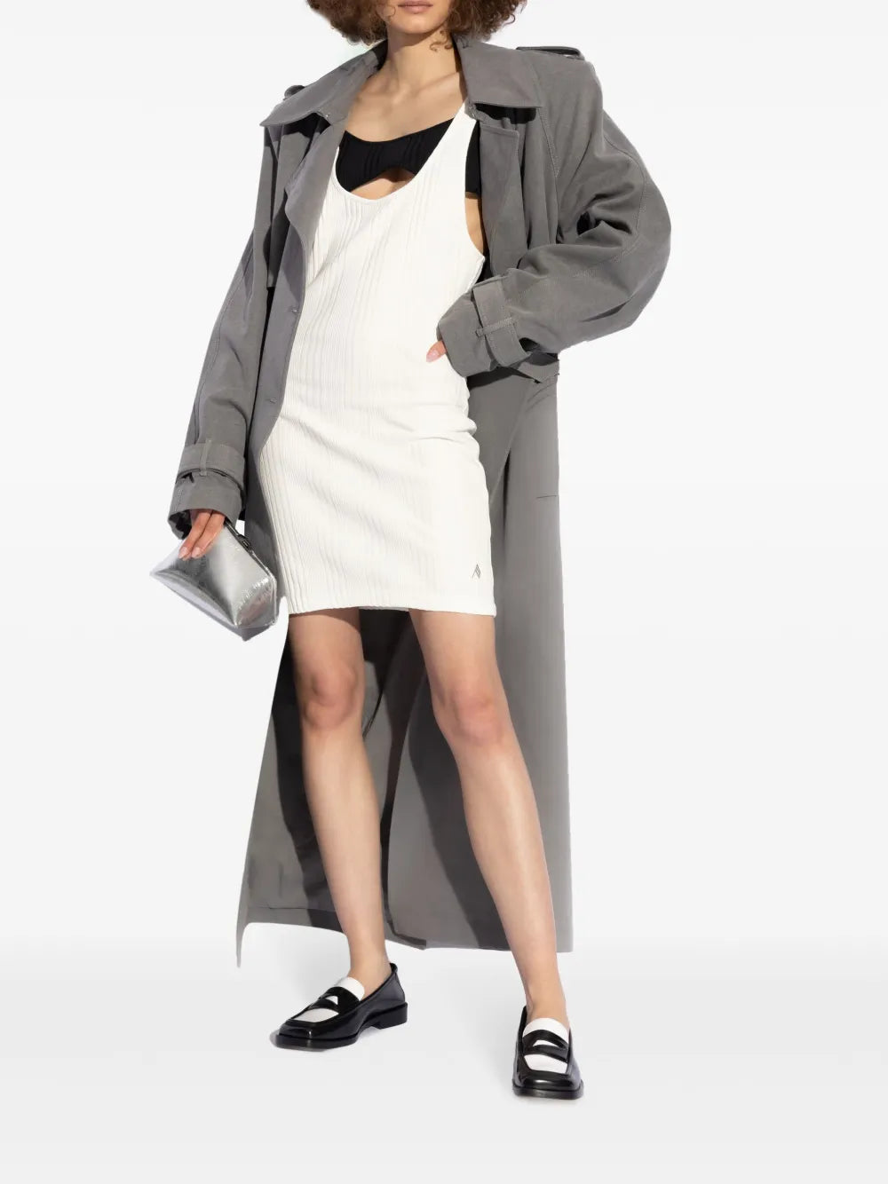Layered Cut-Out Mini Dress
