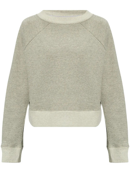Logo-Embroidered Boat-Neck Sweatshirt