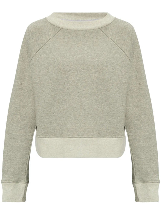 Logo-Embroidered Boat-Neck Sweatshirt
