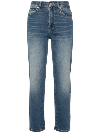 Malia High-Rise Tapered Jeans