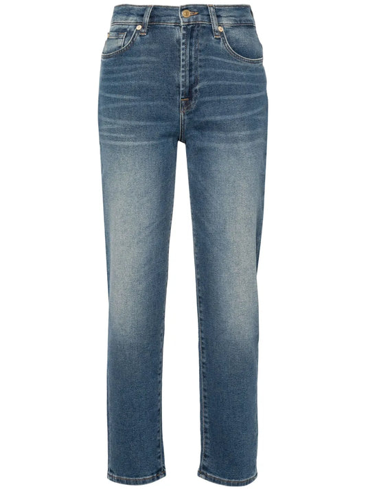 Malia High-Rise Tapered Jeans