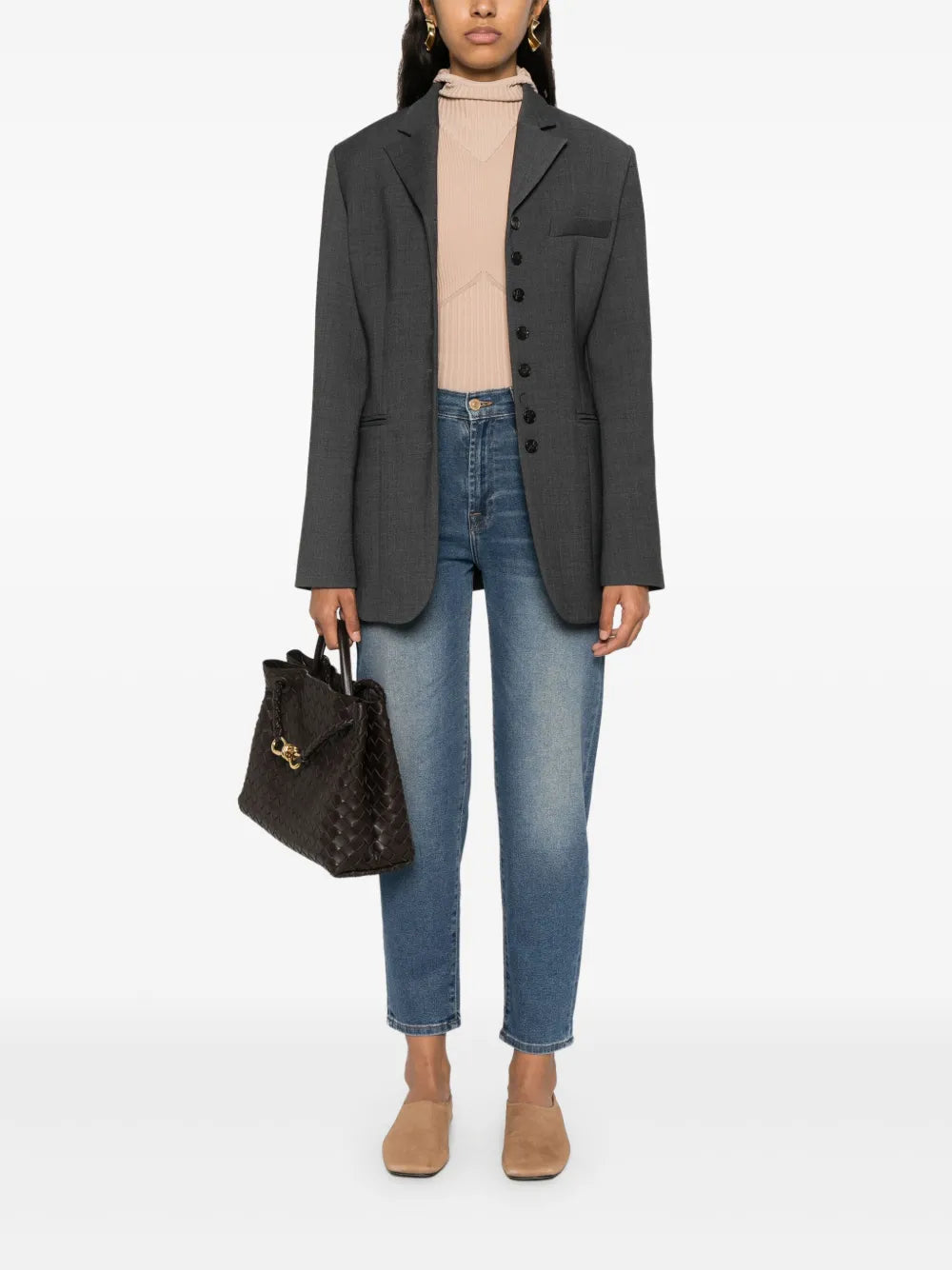 Malia High-Rise Tapered Jeans