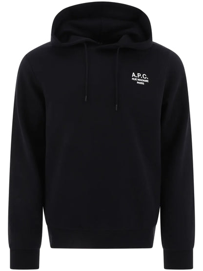Logo-Print Drawstring Hoodie