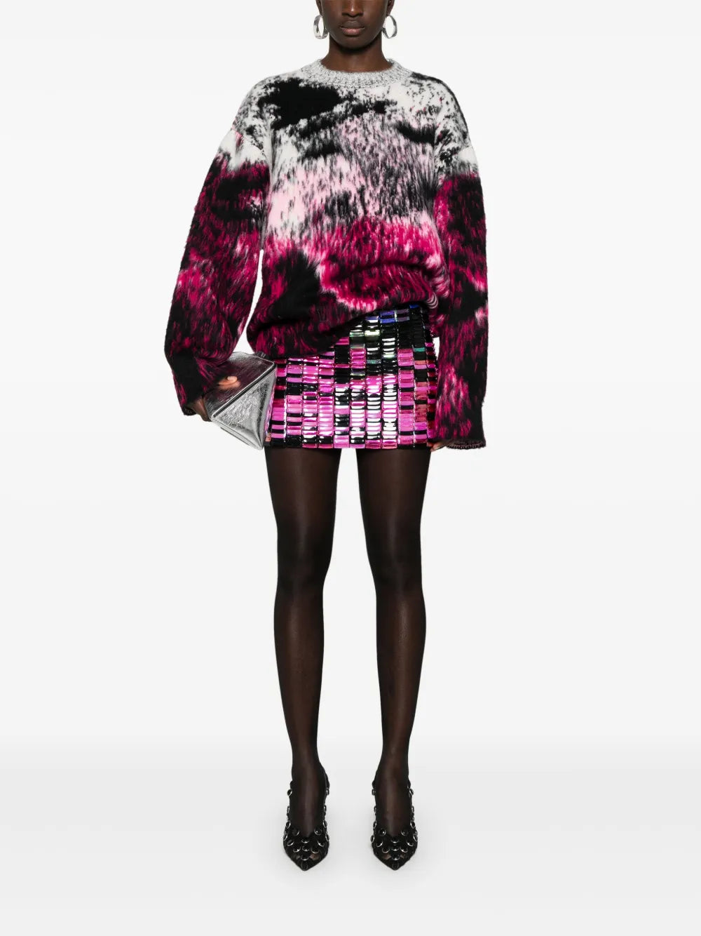 Rue Sequined Mini Skirt