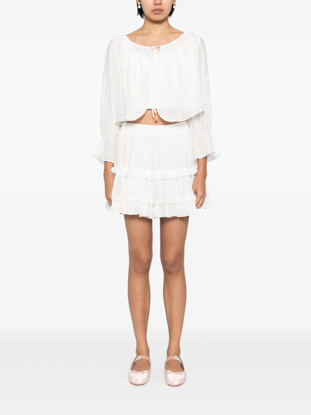 Ruffled Musling Co-Ord Set
