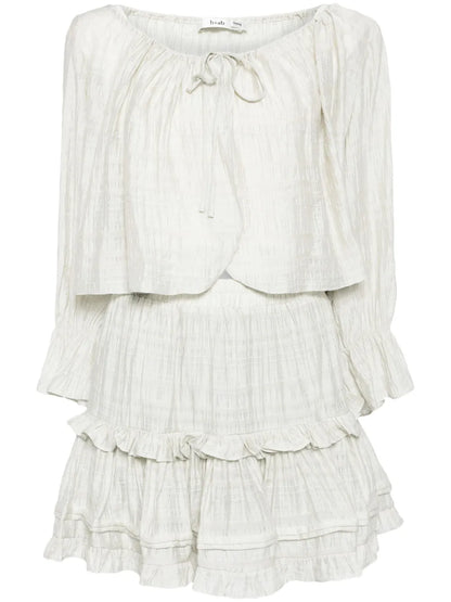 Fully-Ruffled Muslin Co-Ord Set