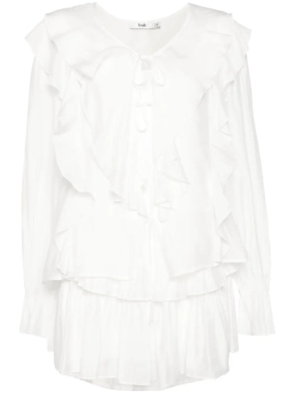 Fully-Ruffled Muslin Co-Ord Set