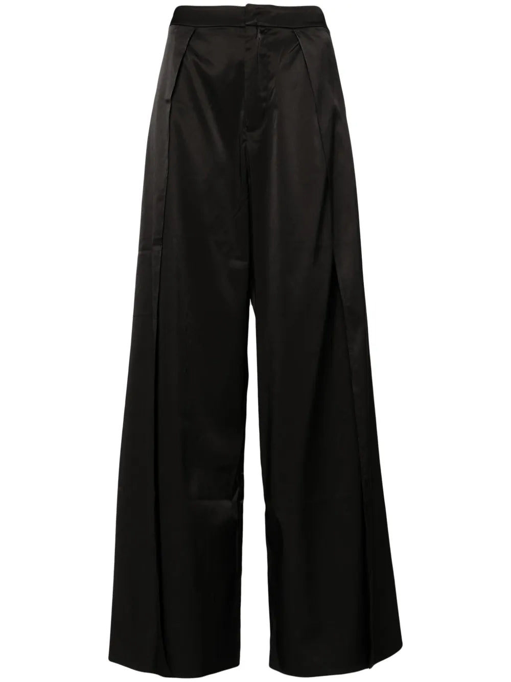 Wide-Leg High-Waist Trousers