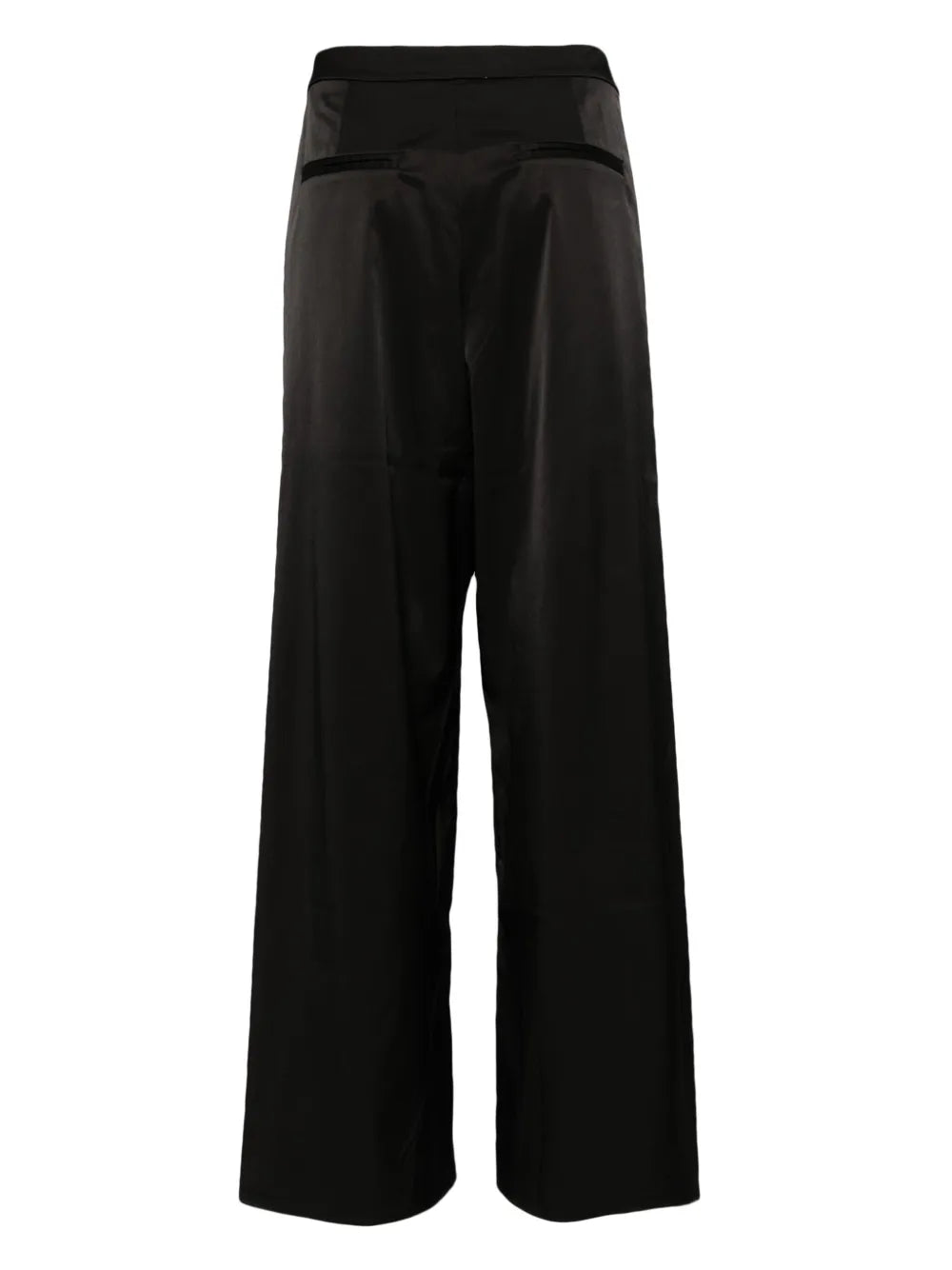 Wide-Leg High-Waist Trousers