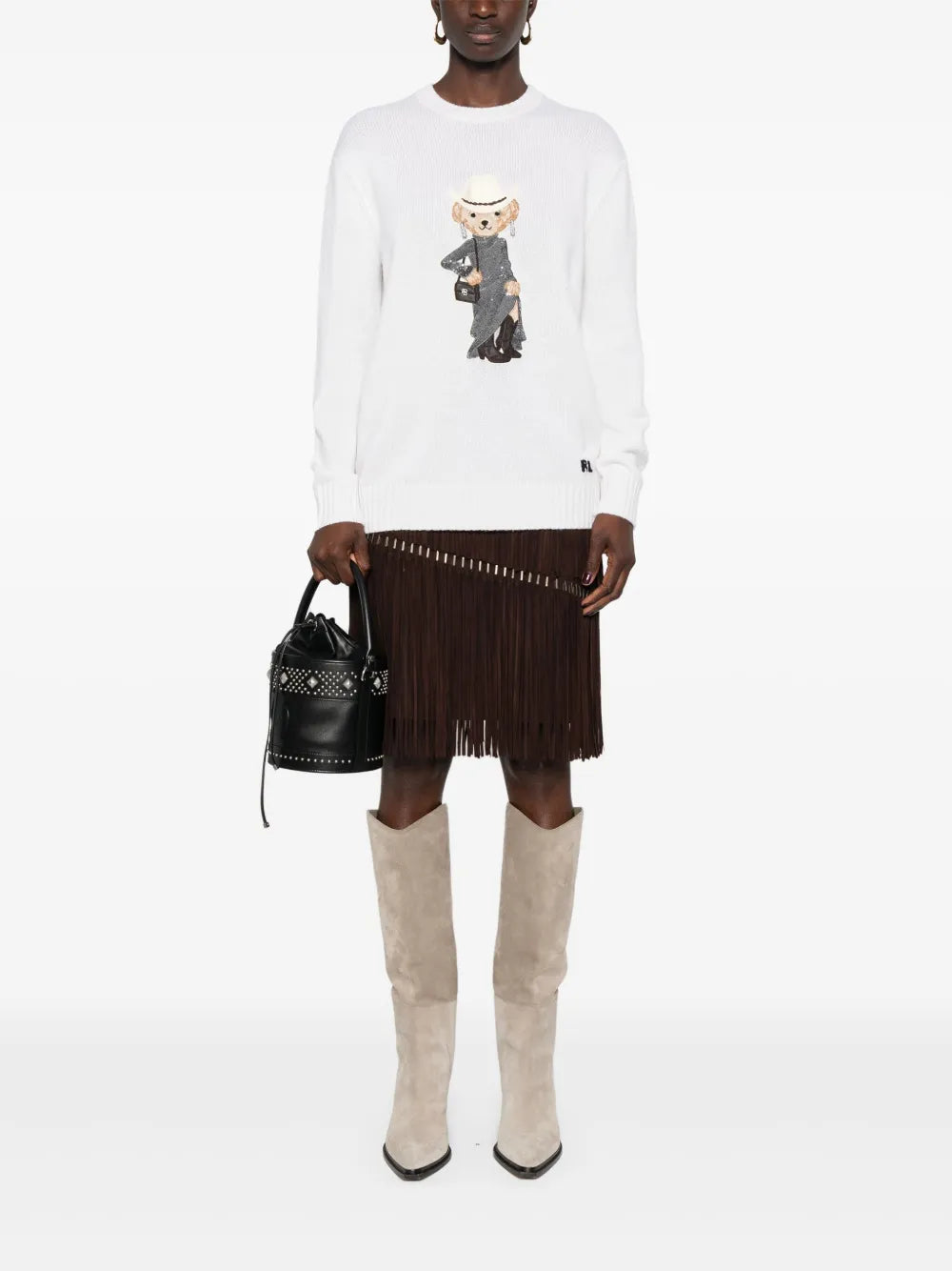 Polo Bear-Embroidered Jumper