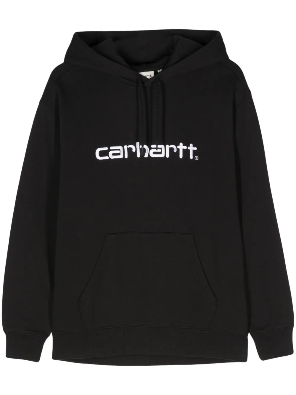 Embroidered-Logo Hoodie