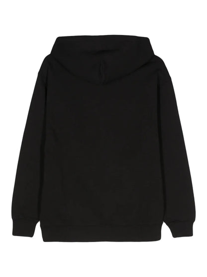 Embroidered-Logo Hoodie