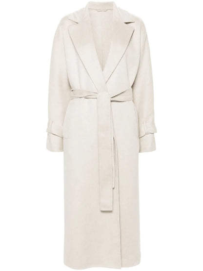 Cashmere Belted Midi Coat