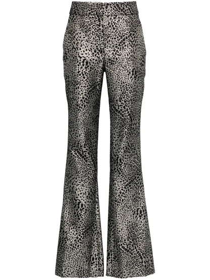 Animalier Lurex Trousers