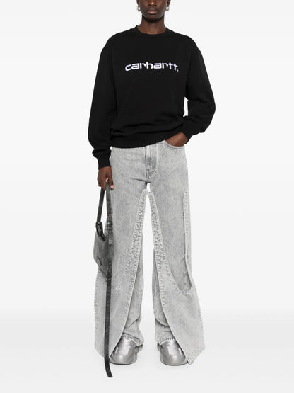 Logo-Embroidered Cotton Sweatshirt
