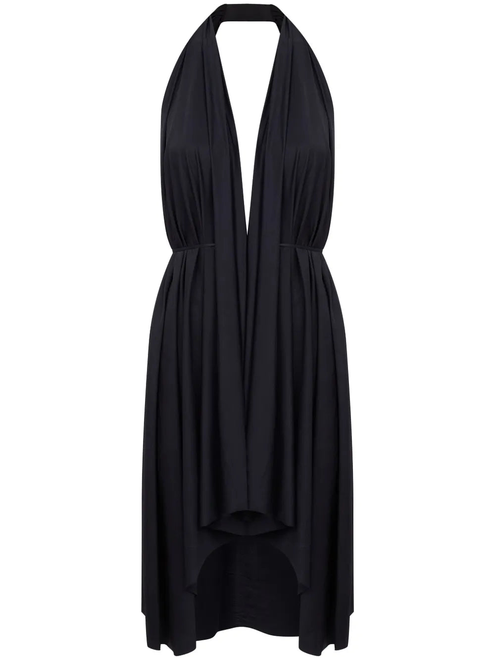 Halterneck Midi Beach Dress