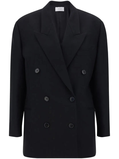 Double-Breasted Wool Coat