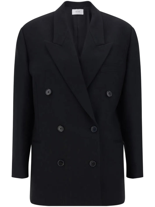 Double-Breasted Wool Coat