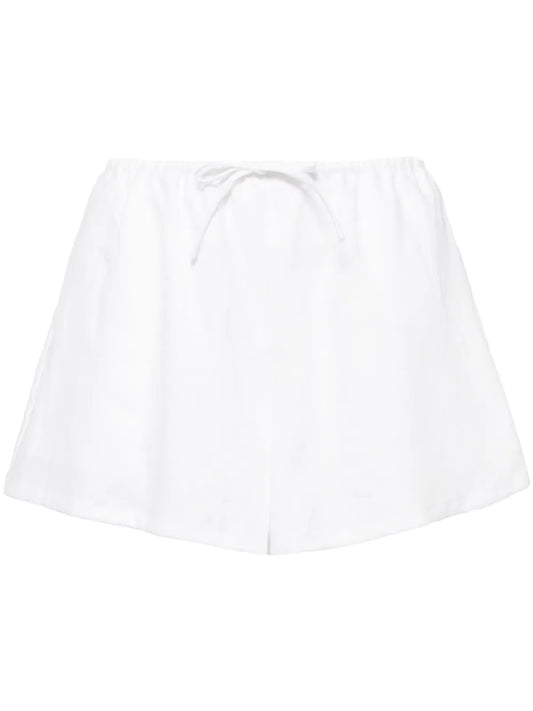 Zoey Drawstring Linen Shorts