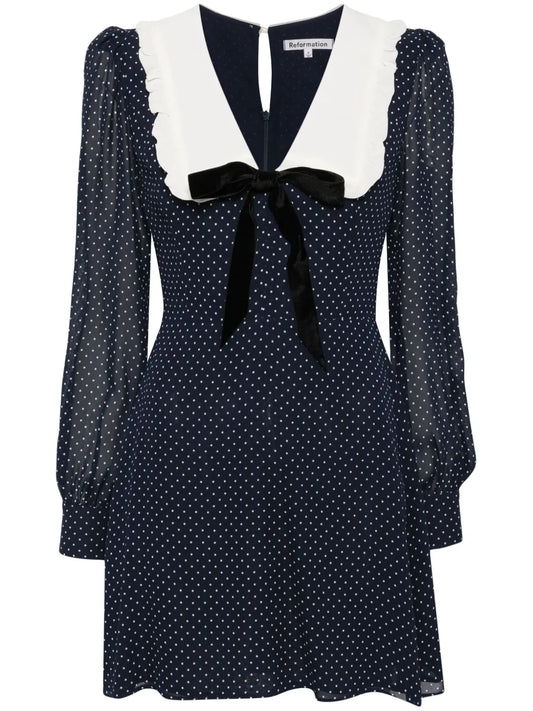 Edalene Polka Dot Dress